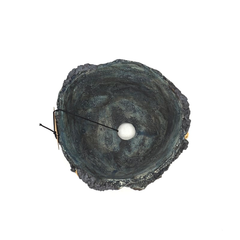 平松龍馬】亀烈文金彩植木鉢 5号（P704） | LEO.