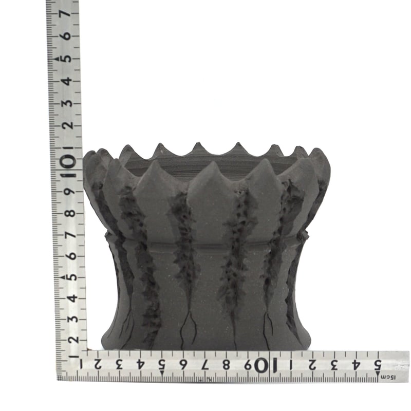 櫻井康司 黒獣 植木鉢