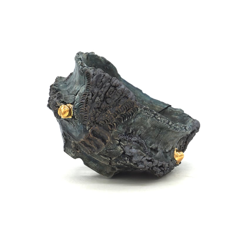 雪持松文鉢 No.047-150mm(5号鉢) | MetaFlora | 3Dプリンター植木鉢