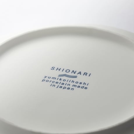SHIONARI plate(White/Gray)