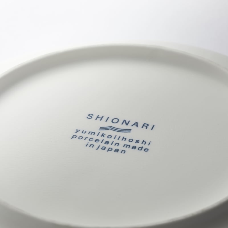 SHIONARI plate(White/Gray) | mesm Tokyo STORE