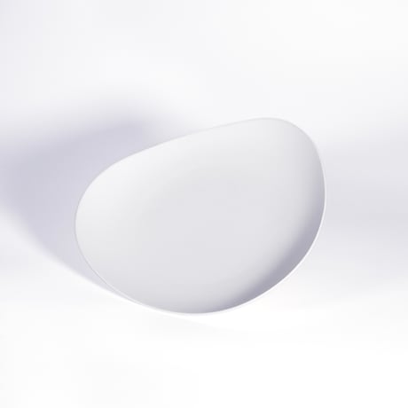 SHIONARI plate(White/Gray)
