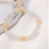 春に向けて、新たな恋へ！♡クンツァイト×イエローフローライト×プレナイト×グリーンアメジスト♡