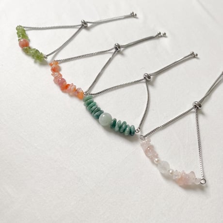 Birthday stone series 〜7月  カーネリアン・インカローズ〜