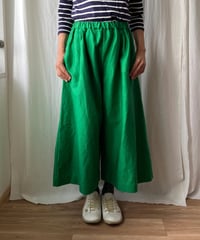 ワイドパンツ（グリーン）