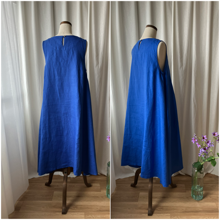 再入荷】Aラインワンピース （スカイブルー） | Happy Dot 