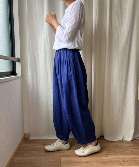 アラジンパンツ（紫紺）