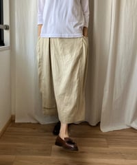 エプロンパンツ（ライトベージュ）