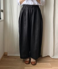ゆるバギーパンツ（ブラック）