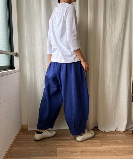 アラジンパンツ（紫紺）