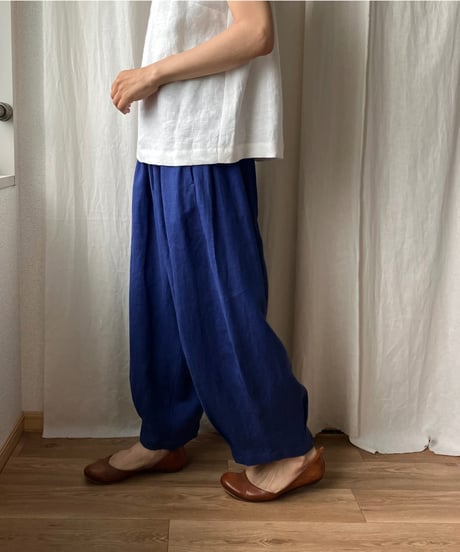 アラジンパンツ（紫紺）
