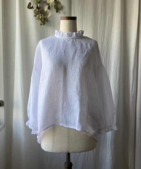 happy.dot ハッピードット　麻　ポンチョ　新品未使用 ITEM | Happy Dot