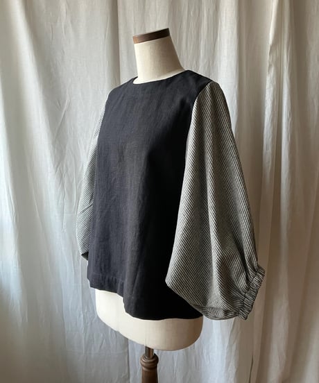 happy.dot ハッピードット　麻　ポンチョ　新品未使用 Happy Dot