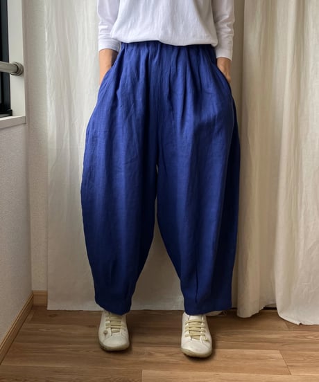 アラジンパンツ（紫紺）
