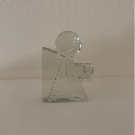 Glass Candle Holder