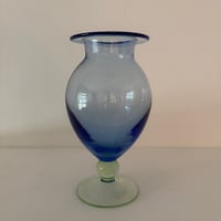 Blue Glass Vase
