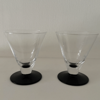 Compote Glass Black(2客)