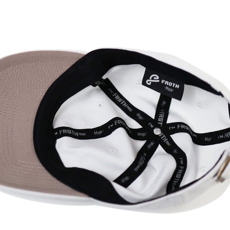 MOJO　BASEBALL COTTON CAP　ホワイト