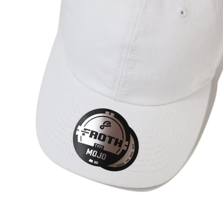 MOJO　BASEBALL COTTON CAP　ホワイト