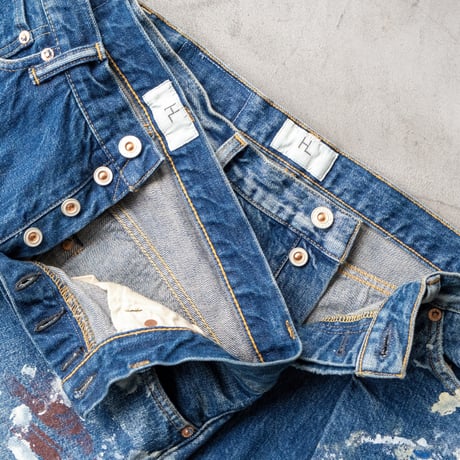 HERILL × VINCENT｜HL XX splash Denim"Paint denim Andy"