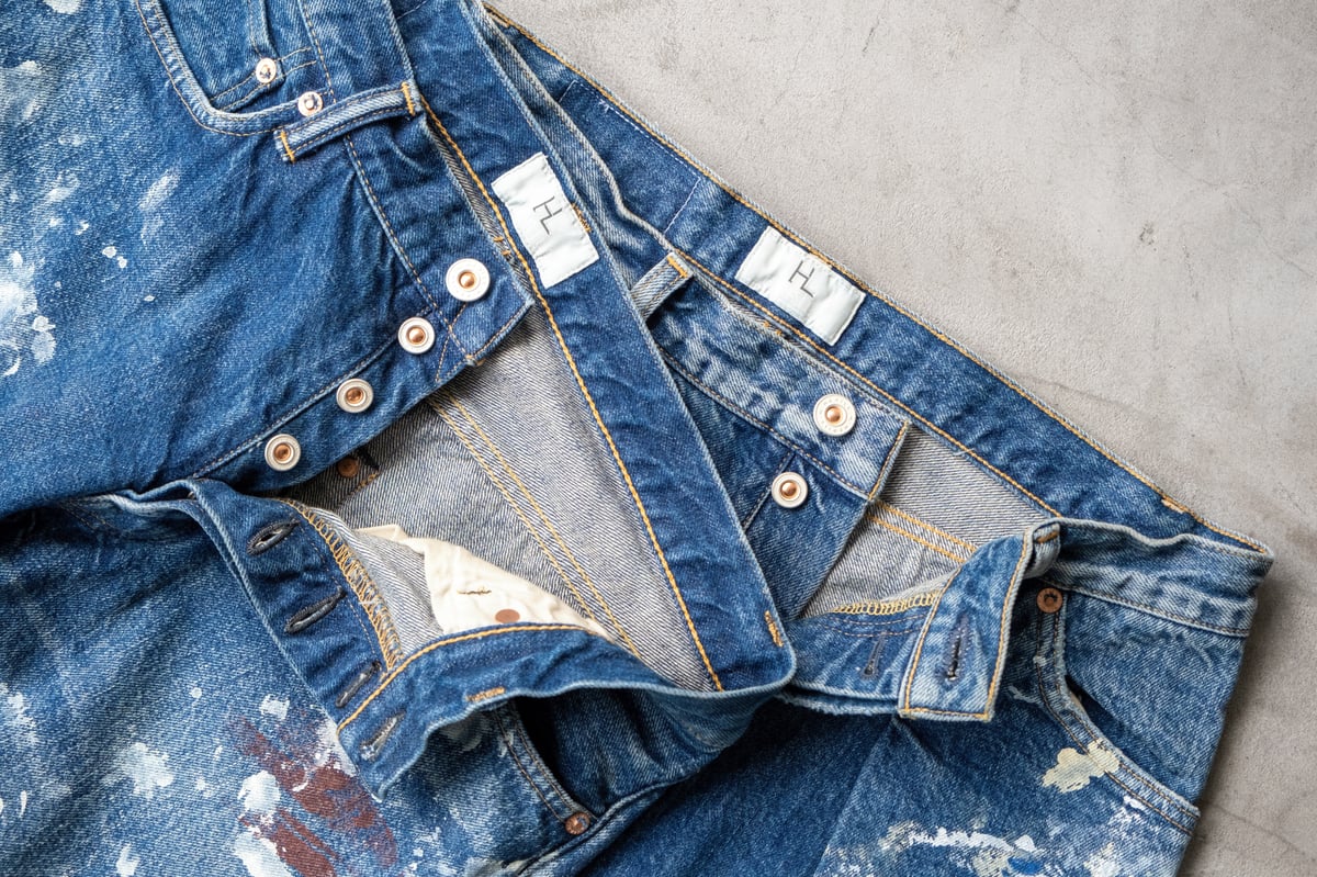 HERILL × VINCENT|HL XX splash Denim HERILL × VINCENT|HL XX splash Denim