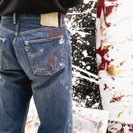 HERILL × VINCENT｜HL XX splash Denim"Paint denim Andy"