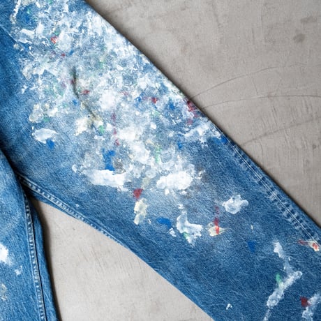 HERILL × VINCENT｜HL Splash Denim4PK"Paint denim Jean-Michel"