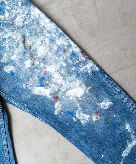 HERILL × VINCENT｜HL Splash Denim4PK"Paint denim Jean-Michel"