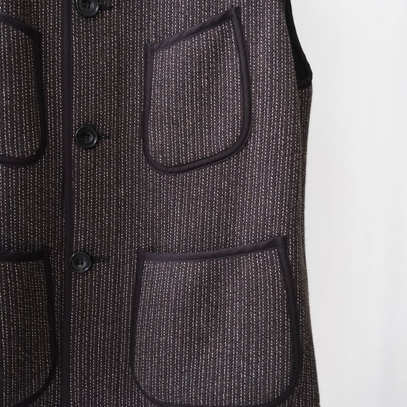 AUBERGE BROWN オーベルジュ　サイズ42 OXFORD GRAY AUBERGE(オーベルジュ)】BROWN/ OXFORD GRAY - VELVET