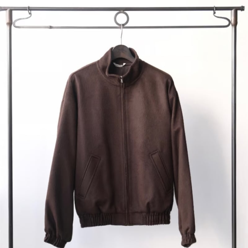 auralee 19aw ベビーキャメルボアブルゾン AURALEE(オーラリー)の新作、BABY CAMEL BRUSHED MELTON BLOUSON