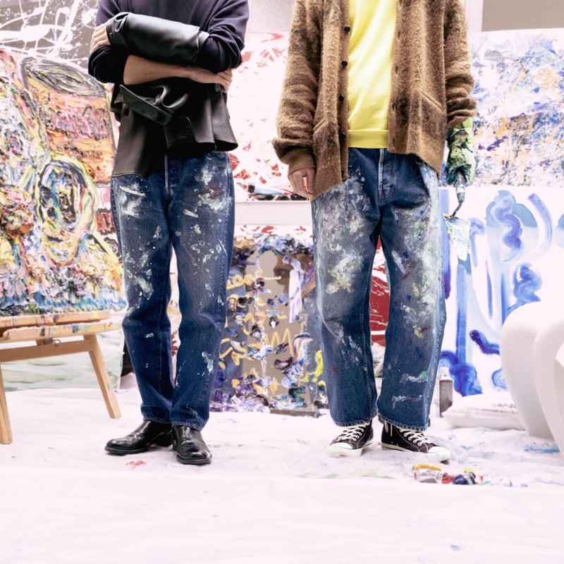 HERILL × VINCENT|HL XX splash Denim HERILL × VINCENT|HL XX splash Denim