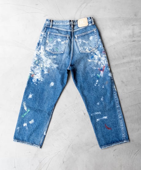 HERILL × VINCENT｜HL Splash Denim4PK"Paint denim Jean-Michel"