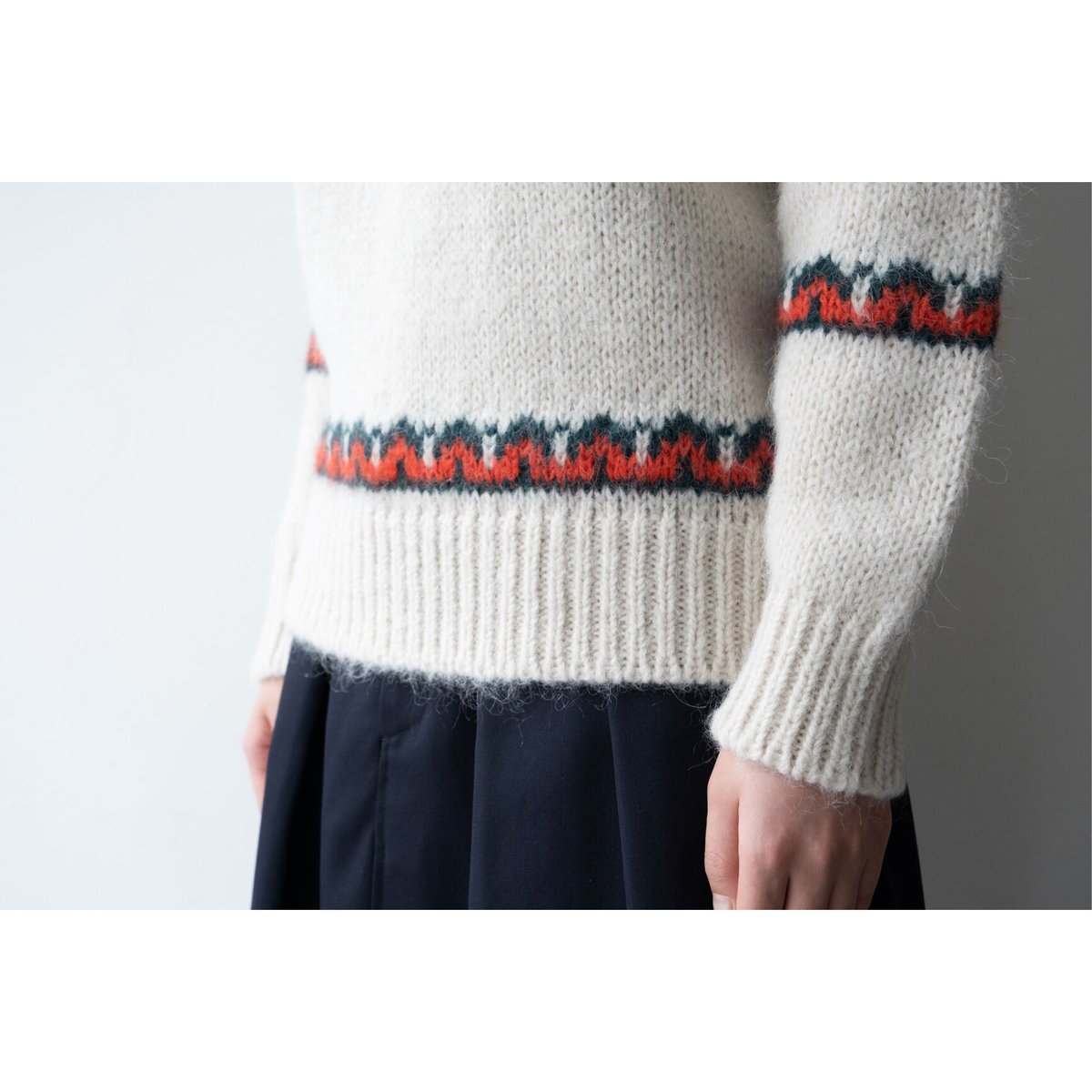 ら*）様 【新品】BATONER MOHAIR NORDIC CREW NECK Mohair Nordic Crew Neck – WORDS SOUNDS COLORS & SHAPES