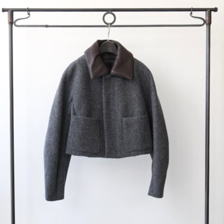 オーラリー　SHETLAND WOOL DOUBLE CLOTH BLOUSON IMG_2016.jpg
