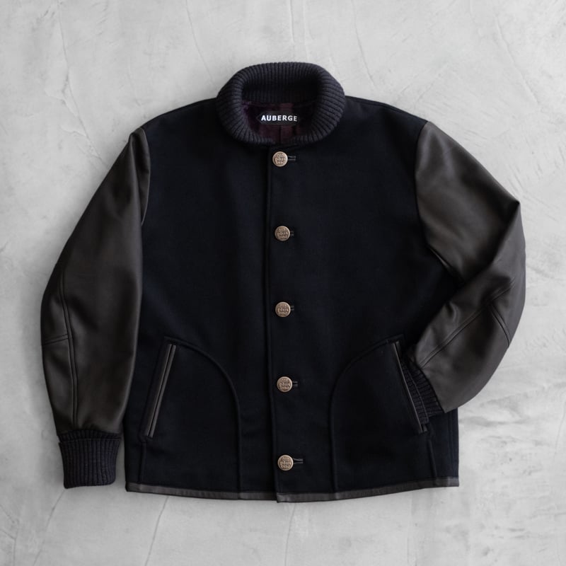 AUBERGE スタジャン 超美品 オーベルジュ 真・大人のスタジャン 限定品 AUBERGE × VINCENT｜真・大人のスタジャン | VINCENT & MIA ON
