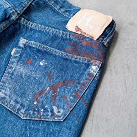 HERILL × VINCENT｜HL XX splash Denim"Paint denim Andy"