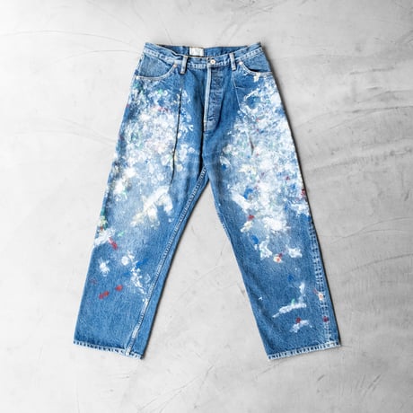HERILL × VINCENT｜HL Splash Denim4PK"Paint denim Jean-Michel"