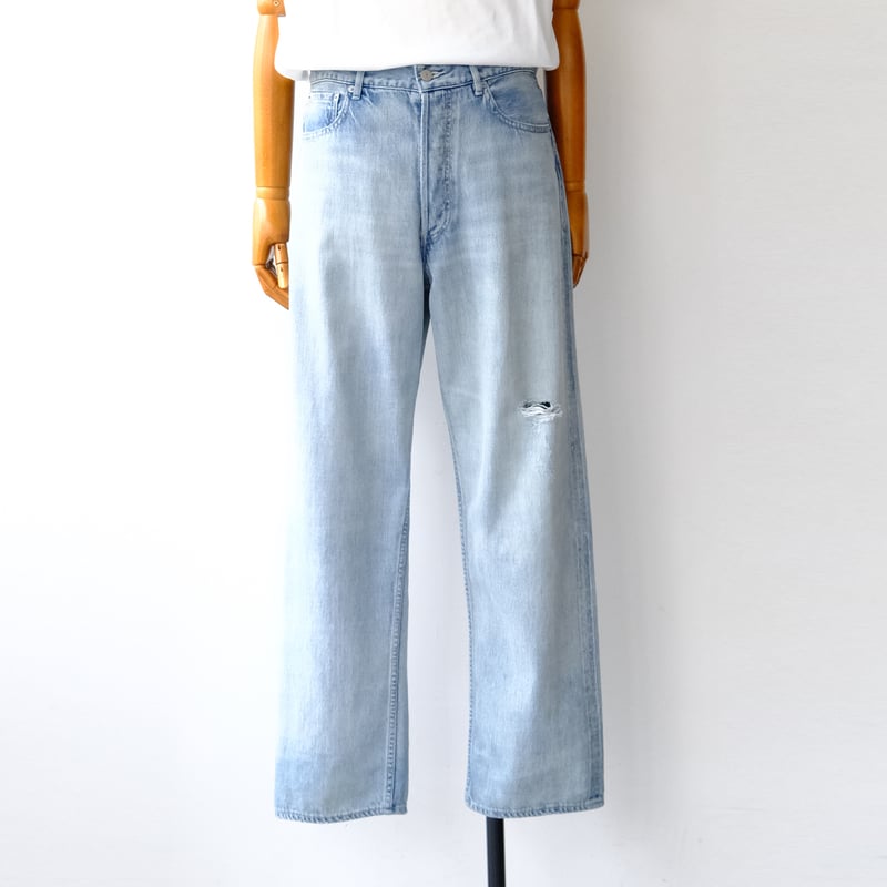 デ*キ様 AURALEE  SELVEDGE LIGHT DENIM WIDE AURALEE | FADED SELVEDGE LIGHT DENIM WIDE PANTS
