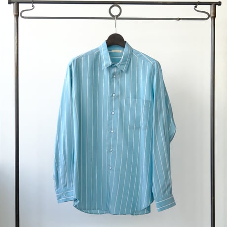 HEUGN｜ALF SILK Green stripe