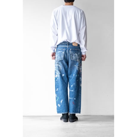HERILL × VINCENT｜HL Splash Denim4PK"Paint denim Jean-Michel"