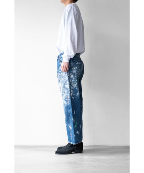 HERILL × VINCENT｜HL Splash Denim4PK"Paint denim Jean-Michel"
