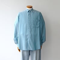 HEUGN｜ALF SILK Green stripe