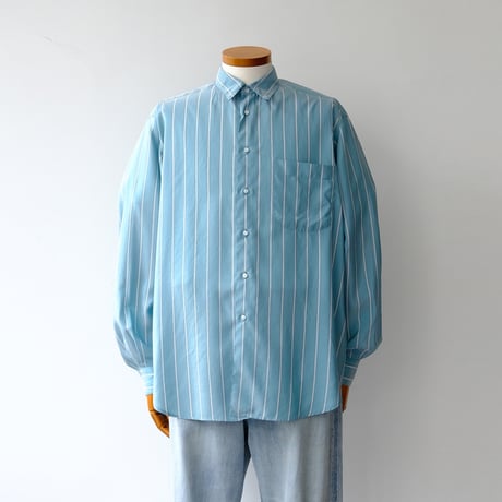 HEUGN｜ALF SILK Green stripe