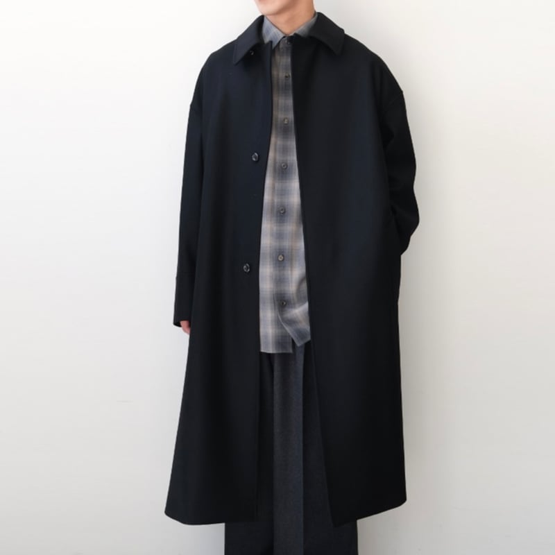 美品 、THE RERACS リラクス SUPER140メルトンコート 金ボタン THE RERACS｜RERACS SUPER140 LIGHT MELTON THE BAL