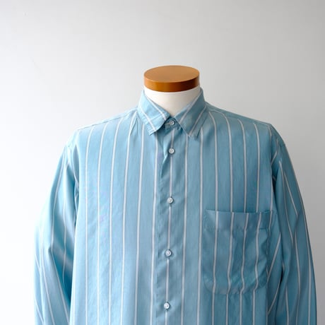 HEUGN｜ALF SILK Green stripe