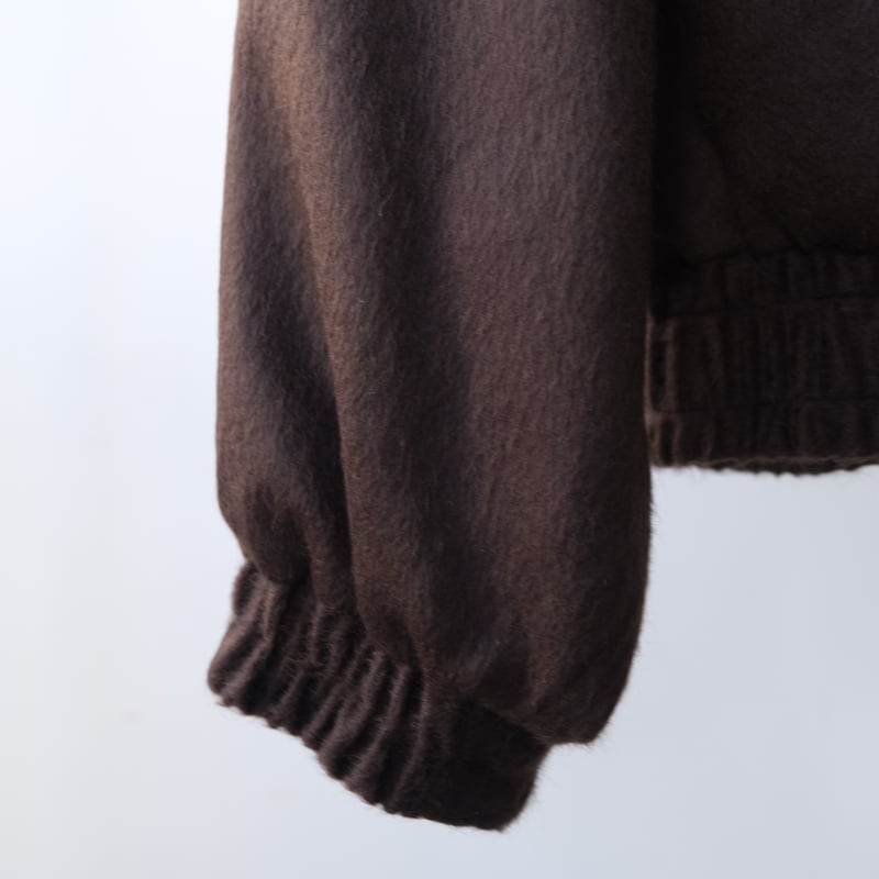 auralee 19aw ベビーキャメルボアブルゾン AURALEE(オーラリー)の新作、BABY CAMEL BRUSHED MELTON BLOUSON