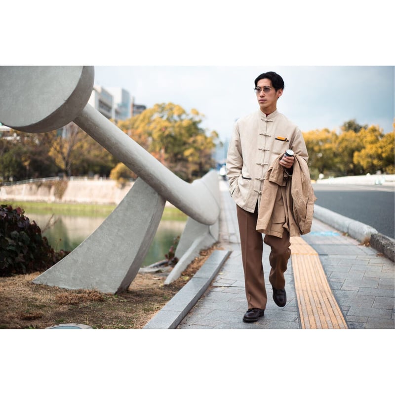 AUBERGE × VINCENT｜“GP JYUZO” China Jacket | VIN