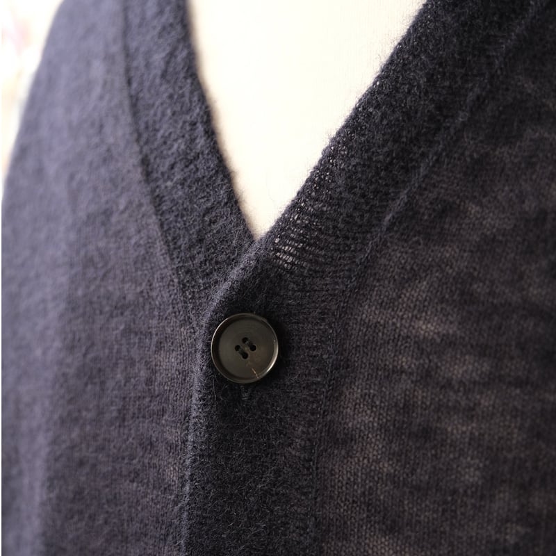 AURALEE|KID MOHAIR SHEER KNIT CARDIGAN | VINCEN AURALEE|KID MOHAIR SHEER KNIT CARDIGAN | VINCEN