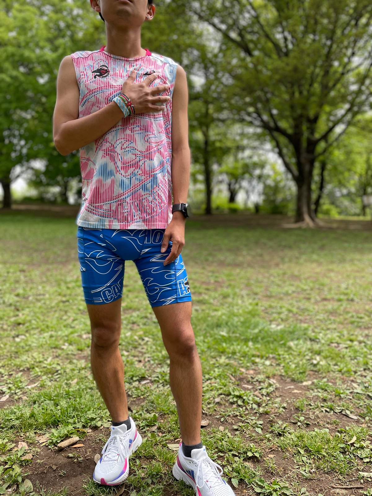 くれいじーかろ ハーフタイツ | crazykaroSTORE