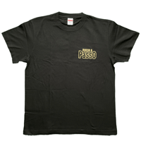 ロゴTシャツ｜白/黒｜4サイズ